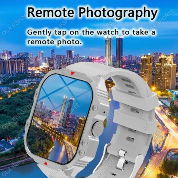 GPS Watch Tracker Outdoorsport Smart Watch Waterproof Phone Calls Heart Rate Monitor Weather Sync DIY Watch Faces Smart Bracelet