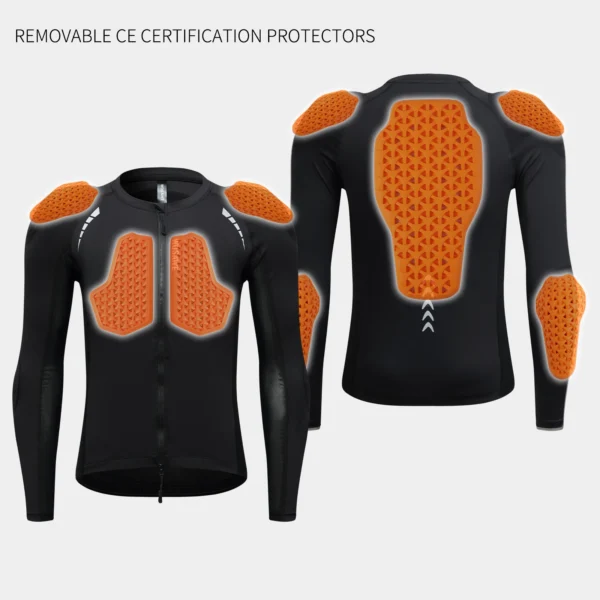 WOSAWE Motorcycle Jacket Full Body Armor Protection Jackets Motocross Racing Clothing Moto Riding Protectors CE Certification