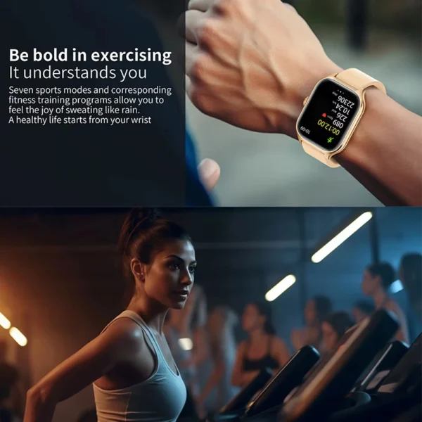 KESHUYOU New Smart Watch H9 Pro MAX 2.01-inch HD Display Bluetooth Call Message Alert Sports Mode Smartwatch For Men Women
